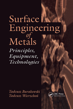 Paperback Surface Engineering of Metals Book