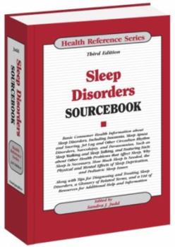 Hardcover Sleep Disorders Sourcebook (Health Reference) Book