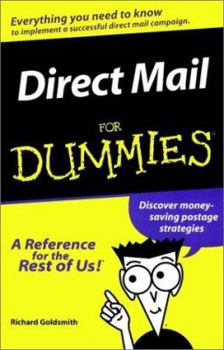 Paperback Direct Mail for Dummies Book