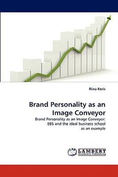 Paperback Brand Personality as an Image Conveyor Book