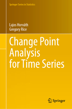 Hardcover Change Point Analysis for Time Series Book