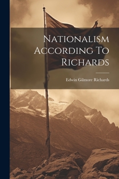Paperback Nationalism According To Richards Book