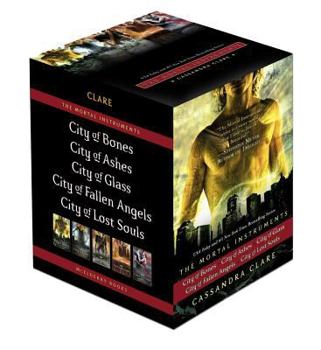 City of Bones / City of Ashes / City of Glass / City of Fallen Angels / City of Lost Souls