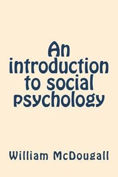 Paperback An introduction to social psychology Book