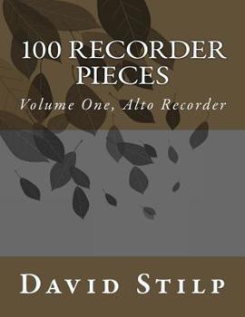 Paperback 100 Recorder Pieces Volume One, Alto Recorder Book