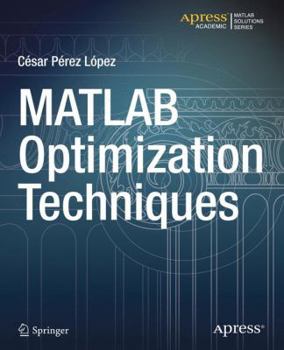 Paperback MATLAB Optimization Techniques Book