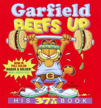 Paperback Garfield Beefs Up Book