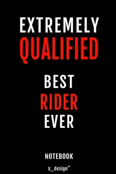 Notebook for Riders / Rider: awesome handy Note Book [120 blank lined ruled pages]