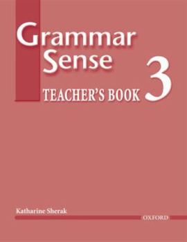 Paperback Grammar Sense 3 [With CDROM] Book