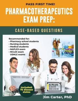 Paperback Pharmacotherapeutics Exam Prep: Case-Based Questions Book