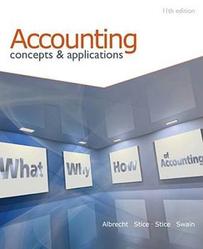 Hardcover Accounting: Concepts and Applications Book