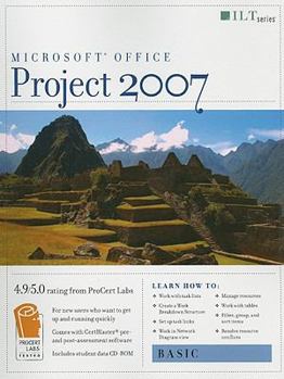 Spiral-bound Microsoft Office Project 2007: Basic Book