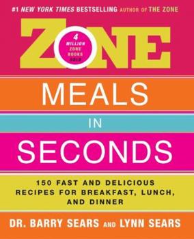 Hardcover Zone Meals in Seconds: 150 Fast and Delicious Recipes for Breakfast, Lunch, and Dinner Book