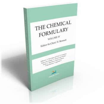 Paperback The Chemical Formulary, Volume 4 Book