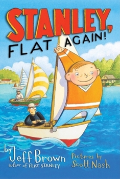 Paperback Stanley, Flat Again! Book
