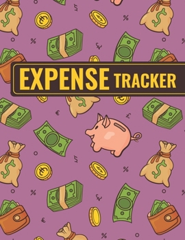 Paperback Expense Tracker: Personal Cash Management Daily Record Organizer Notebook with Unique Themed Cover Book