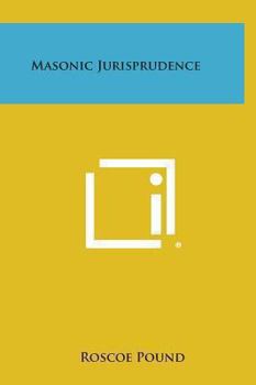 Hardcover Masonic Jurisprudence Book