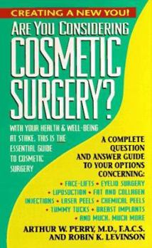 Mass Market Paperback Are You Considering Cosmetic Surgery? Book
