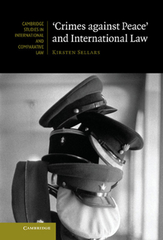 Paperback 'Crimes Against Peace' and International Law Book