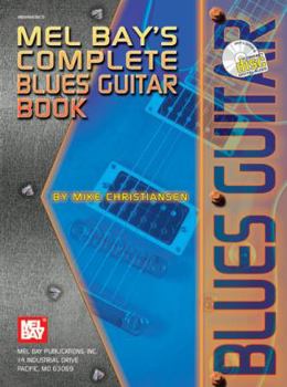 Paperback Mel Bay's Complete Blues Guitar Book [With CD] Book