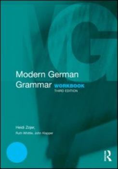 Paperback Modern German Grammar Workbook Book