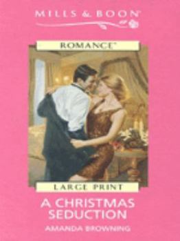 Hardcover A Christmas Seduction [Large Print] Book