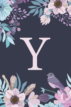 Y: Monogrammed Undated Daily Planner For 100 Days - Includes To Do Lists, Appointments & Times Section, Gratitude And Health Section, Meal And Water Tracker