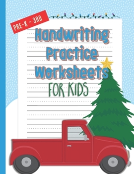 Paperback Handwriting Practice Worksheets for Kids: Blank Writing Paper with Dotted Midline Book