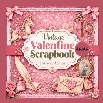 Paperback Vintage Valentine Scrapbook Book