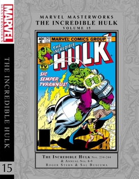 Marvel Masterworks: The Incredible Hulk Vol. 15 - Book #306 of the Marvel Masterworks