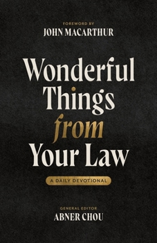 Hardcover Wonderful Things from Your Law: A Daily Devotional Book