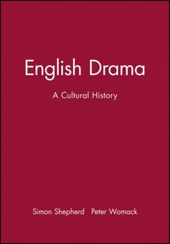 Paperback English Drama - A Cultural History Book
