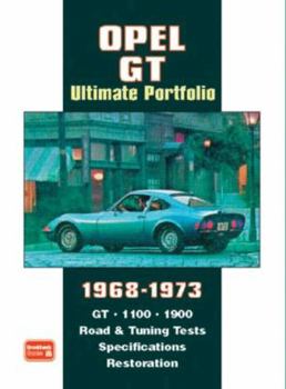 Paperback Opel GT Ultimate Portfolio 1968-1973 Book