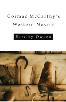 Hardcover Cormac McCarthy's Western Novels Book