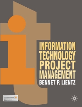 Paperback Information Technology Project Management Book