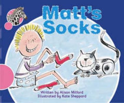 Pamphlet Spotty Zebra Pink A Change - Matt's Socks Book