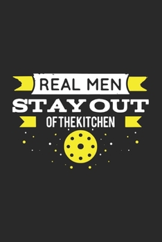 Paperback Real Men Stay Out Of The Kitchen: 120 Pages I 6x9 I Graph Paper 4x4 Book