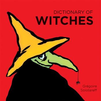 Paperback Dictionary of Witches Book