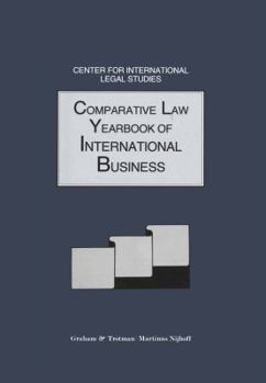 Hardcover Comparative Law Yearbook of International Business Book