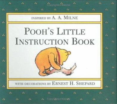 Hardcover Pooh's Little Instruction Book