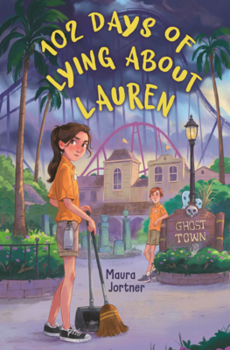 Library Binding 102 Days of Lying about Lauren Book