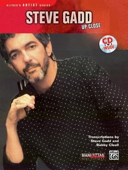 Paperback Steve Gadd -- Up Close: Book & CD [With CD] Book