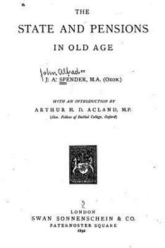 Paperback The State and Pensions in Old Age Book