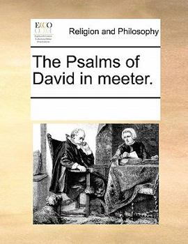 Paperback The Psalms of David in Meeter. Book