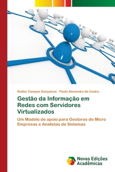 Paperback Gestão da Informação em Redes com Servidores Virtualizados [Portuguese] Book