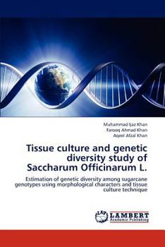 Tissue culture and genetic diversity study of Saccharum Officinarum L.: Estimation of genetic diversity among sugarcane genotypes using morphological characters and tissue culture technique