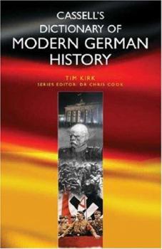 Hardcover Cassell's Dictionary of Modern German History Book