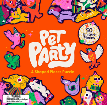 Misc. Pet Party: A Shaped Pieces Puzzle Book