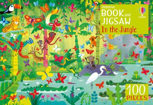 Book and Jigsaw: In the Jungle - Book  of the Usborne Book and Jigsaw