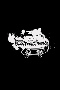 Paperback Forever skating road: 6x9 Skate - lined - ruled paper - notebook - notes Book